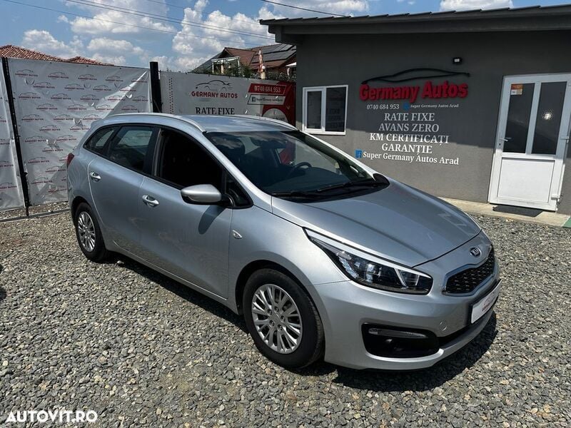 Second-hand Kia Ceed 90 CP (66 kW) 2017 Argint Hatchback