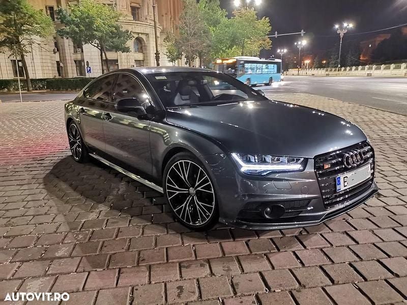 Gri Utilizat 2015 Audi A7 Hatchback | 27.999 EUR - Imagine 1/4