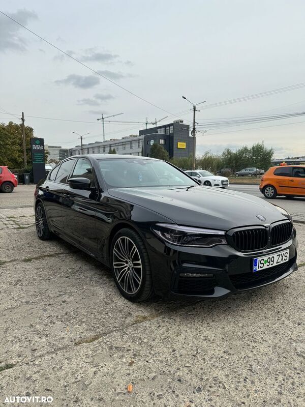 Negru Utilizat 2018 BMW 525 Sport Line Berlinǎ | 29.000 EUR - Imagine 1/4