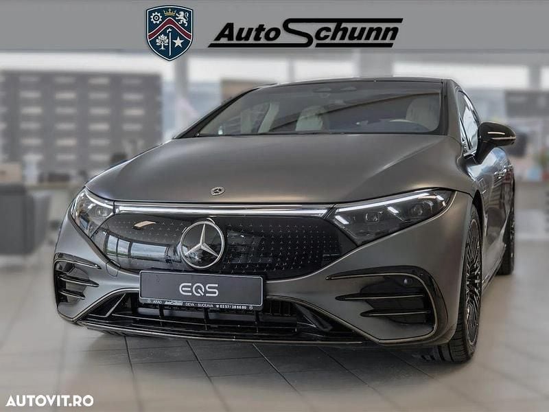 Gri Utilizat 2022 Mercedes EQS580 Edition 1 Berlinǎ | 96.788 EUR - Imagine 1/4