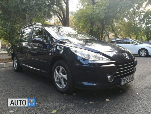 Second-hand Peugeot 307 90 CP (66 kW) 2007 Albastru Break