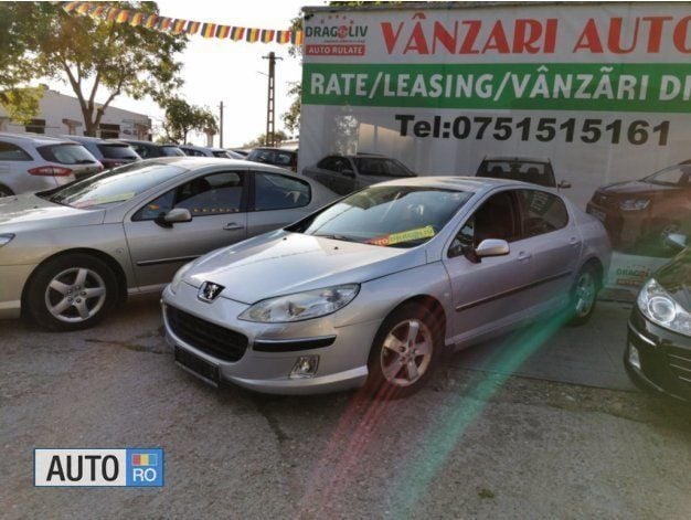 Second-hand Peugeot 407 110 CP (80 kW) 2006 Verde metalizat Berlinǎ
