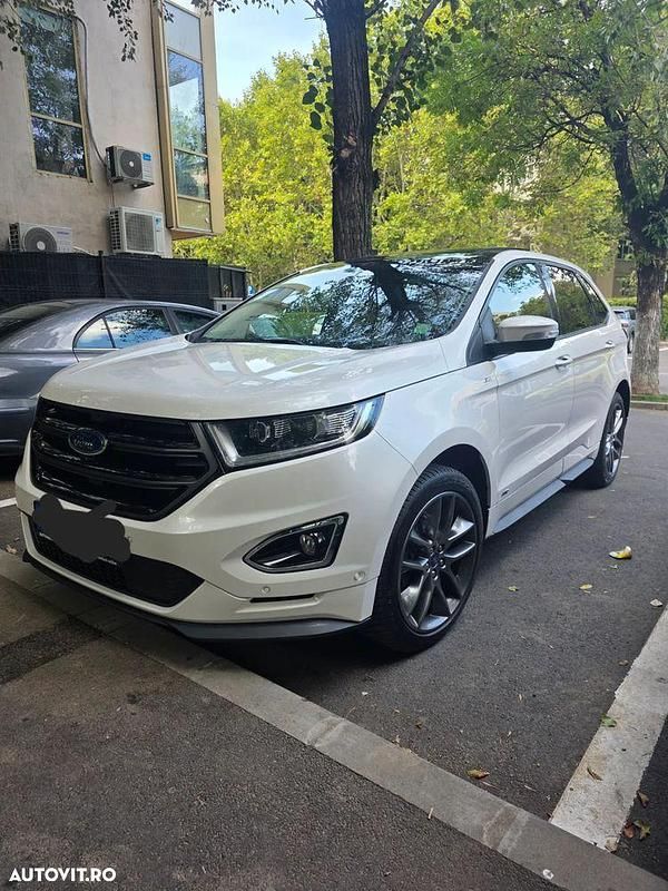 Culoarealb Utilizat 2018 Ford Edge ST-Line SUV | 21.450 EUR (Puțin scump) - Imagine 1/4