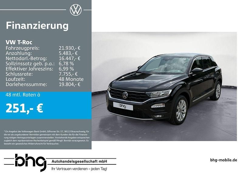 Utilizat 2021 VW T-Roc Sport SUV | 24.050 EUR (Preț OK) - Imagine 1/1