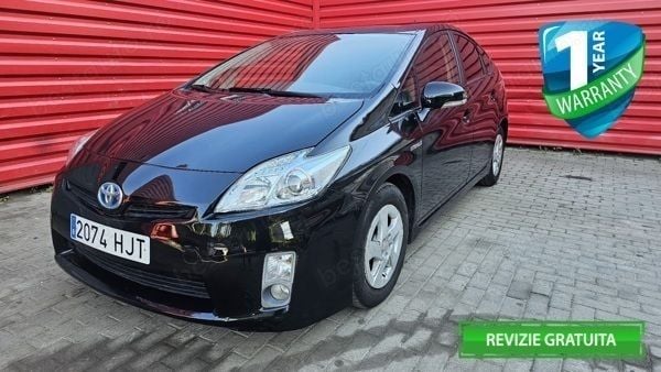 Negru Utilizat 2012 Toyota Prius Hatchback | 6.990 EUR (Preț bun) - Imagine 1/4