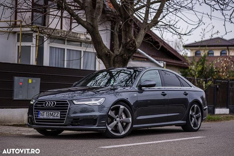 Gri Utilizat 2015 Audi A6 Berlinǎ | 14.950 EUR - Imagine 1/4