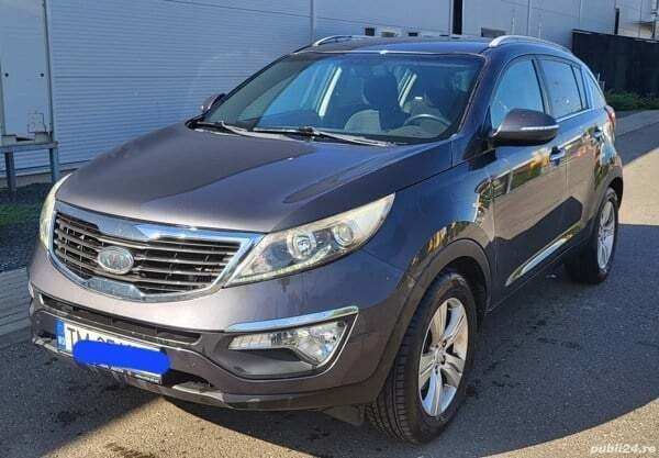 Gri Utilizat 2012 Kia Sportage 2 SUV | 6.750 EUR (Preț bun) - Imagine 1/4