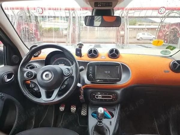 Second-hand Smart ForFour 74 CP (54 kW) 2015 Portocaliu Hatchback