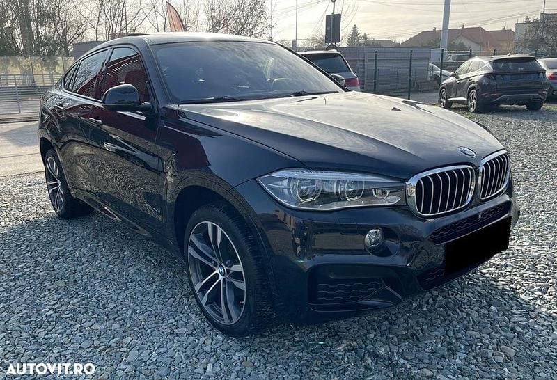 Second-hand BMW X6 Comfort Edition 313 CP (230 kW) 2016 Culoarenegru SUV