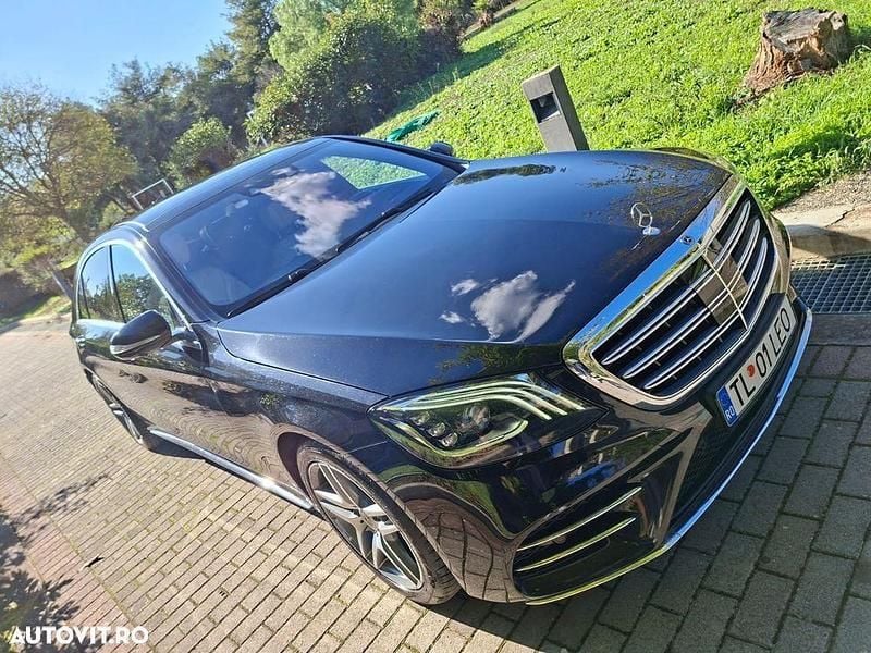 Second-hand Mercedes S400 340 CP (250 kW) 2020 Culoarenegru Berlinǎ