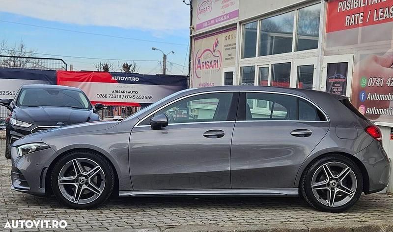 Second-hand Mercedes A180 AMG line 116 CP (85 kW) 2019 Culoaremaro