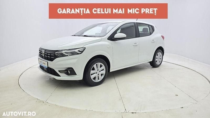 Alb Utilizat 2021 Dacia Sandero Comfort Hatchback | 11.250 EUR (Preț OK) - Imagine 1/3