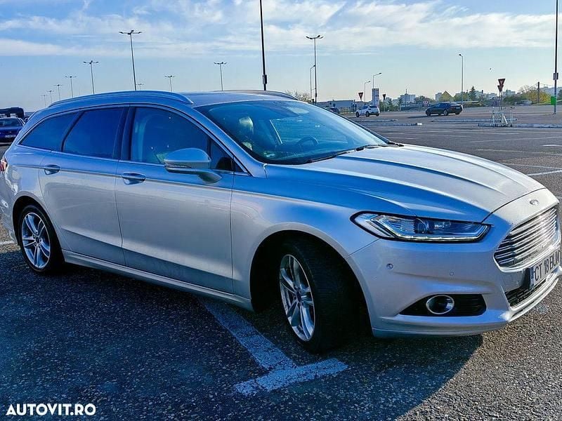 Culoareargint Utilizat 2015 Ford Mondeo Titanium Break | 6.990 EUR (Preț bun) - Imagine 1/4