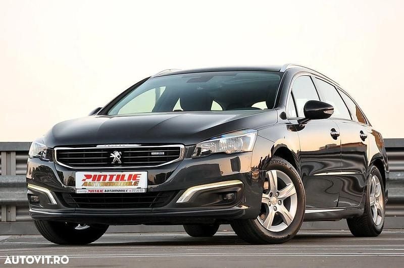 Culoarenegru Utilizat 2017 Peugeot 508 Business-Line Break | 8.650 EUR (Preț OK) - Imagine 1/4