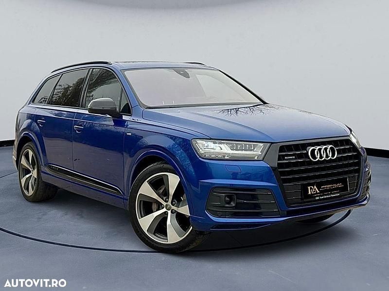 Culoarealbastru Utilizat 2015 Audi Q7 S-Line SUV | 21.800 EUR (Preț OK) - Imagine 1/4