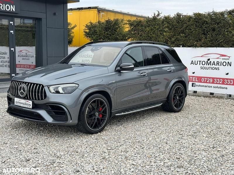 Gri Utilizat 2021 Mercedes GLE63 AMG AMG SUV | 68.900 EUR (Preț bun) - Imagine 1/4