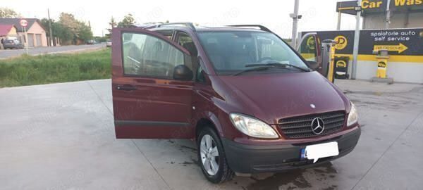 Second-hand Mercedes Vito 116 CP (85 kW) 2010 Rosu Van