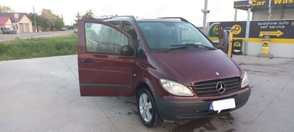 Rosu Utilizat 2010 Mercedes Vito Monovolum | 10.700 EUR - Imagine 1/4