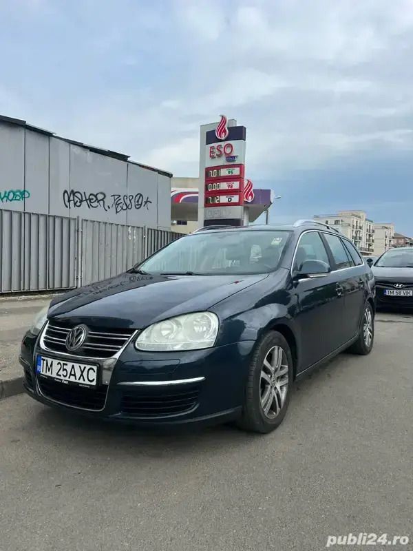 Albastru Utilizat 2008 VW Golf VI Comfortline Break | 3.499 EUR (Preț OK) - Imagine 1/4