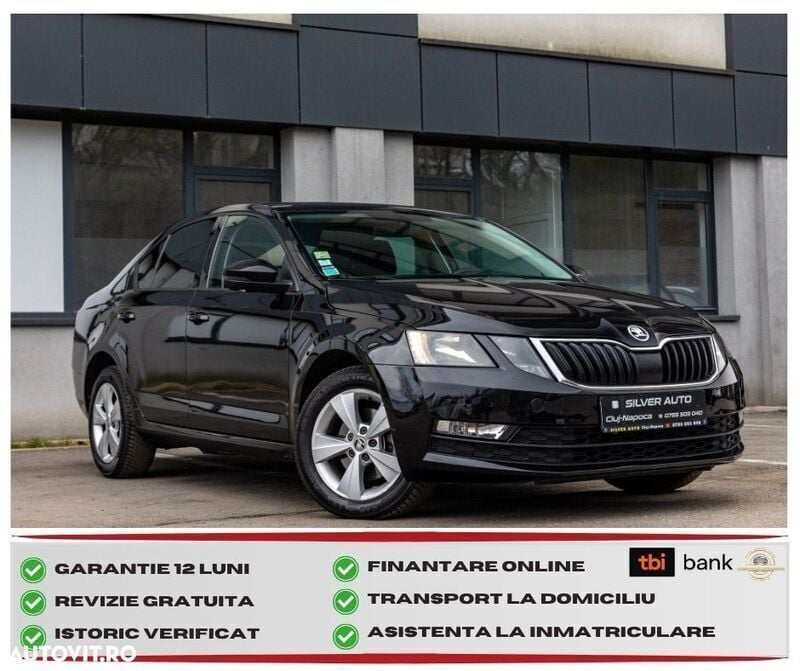 Negru Utilizat 2019 Skoda Octavia Joy Berlinǎ | 12.990 EUR (Preț bun) - Imagine 1/4