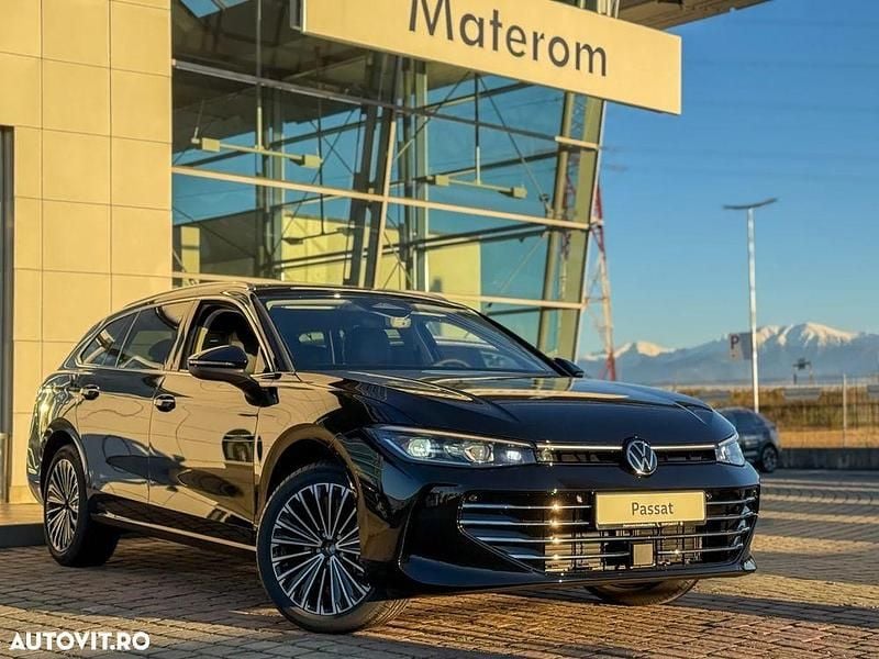 Negru Nouă 2025 VW Passat Elegance Break | 46.922 EUR - Imagine 1/4