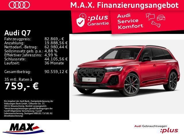 Utilizat 2024 Audi Q7 S-Line SUV | 88.896 EUR - Imagine 1/1