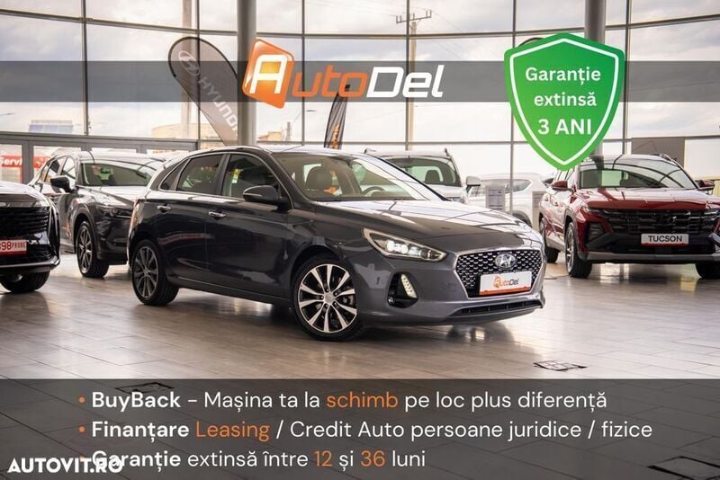 Gri Utilizat 2017 Hyundai i30 Hatchback | 11.500 EUR (Puțin scump) - Imagine 1/4