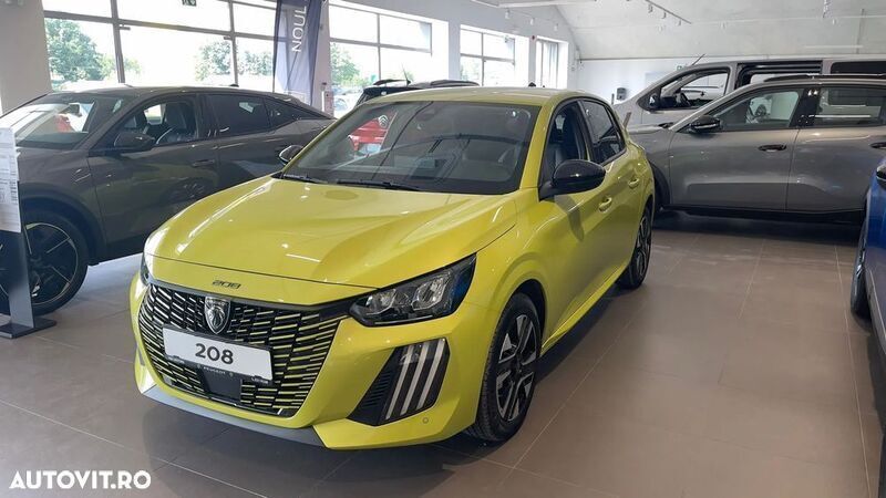 Galbeuriu Nouă 2025 Peugeot 208 Allure Hatchback | 19.500 EUR (Scump) - Imagine 1/4