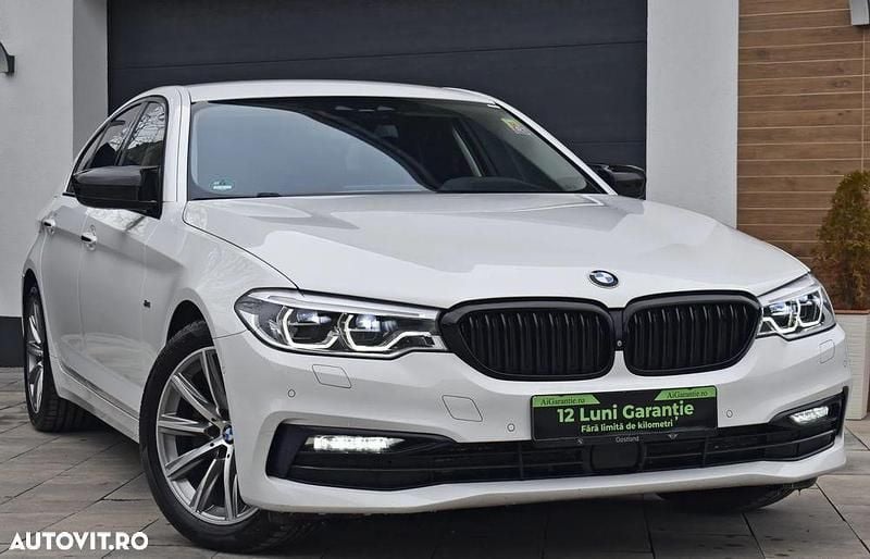 Second-hand BMW 520 Sport Line 190 CP (139 kW) 2017 Culoarealb Berlinǎ