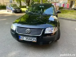 Negru Utilizat 2001 VW Passat Break | 2.000 EUR (Puțin scump)