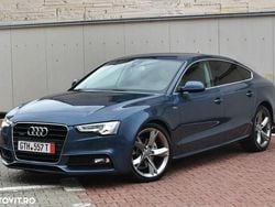 Culoarealbastru Utilizat 2015 Audi A5 Sportback S-Line Hatchback | 14.500 EUR (Preț bun)