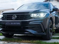 Negru Utilizat 2021 VW Tiguan R-line SUV | 27.950 EUR (Puțin scump)
