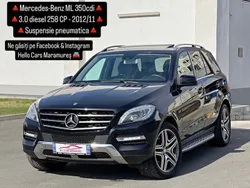 Negru Utilizat 2012 Mercedes ML350 SUV | 14.990 EUR