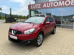 Rosu metalizat Utilizat 2013 Nissan Qashqai +2 Tekna SUV | 9.950 EUR (Puțin scump)
