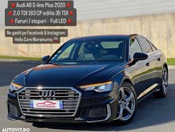 Negru Utilizat 2020 Audi A6 S-Line Berlinǎ | 26.990 EUR (Preț OK)