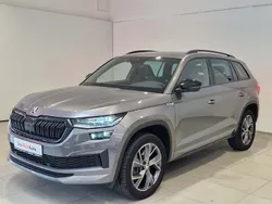 Gri inchis metalic Utilizat 2022 Skoda Kodiaq SportLine SUV | 39.270 EUR (Puțin scump)