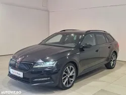 Negru metalic perleffect Utilizat 2020 Skoda Superb SportLine Break | 27.962 EUR (Scump)