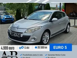 Argint Utilizat 2010 Renault Mégane III Expression Hatchback | 4.499 EUR (Puțin scump)