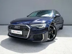 Albastru inchis metalic perleffect Utilizat 2019 Audi A6 Design | 28.500 EUR (Preț OK)