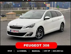 Alb Utilizat 2016 Peugeot 308 Business-Line Break | 6.999 EUR (Preț OK)