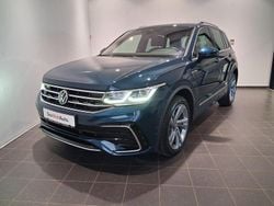 Albastru mediu normal Utilizat 2021 VW Tiguan R-line SUV | 34.900 EUR