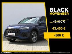 Albastru inchis metalic Utilizat 2022 Audi Q5 S-Line SUV | 43.400 EUR (Scump)