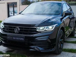 Negru Utilizat 2021 VW Tiguan R-line SUV | 28.650 EUR (Puțin scump)