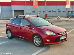 Rosu Utilizat 2013 Ford Focus Titanium Hatchback | 5.700 EUR (Preț OK)