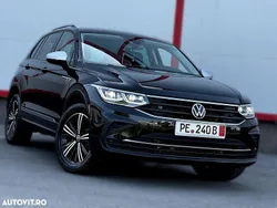 Negru Utilizat 2021 VW Tiguan R-line SUV | 21.390 EUR (Super Preț)