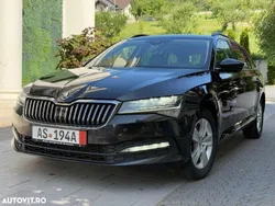 Negru Utilizat 2021 Skoda Superb Ambition Break | 16.399 EUR (Super Preț)