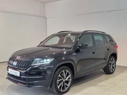 Negru metalic perleffect Utilizat 2019 Skoda Kodiaq SportLine SUV | 29.850 EUR (Scump)