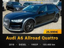 Culoarenegru Utilizat 2018 Audi A6 Allroad Design Break | 25.999 EUR (Preț bun)