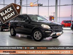 Culoarenegru Utilizat 2014 Mercedes ML250 SUV | 18.498 EUR (Preț OK)
