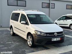 Alb Utilizat 2017 VW Caddy Maxi Comfortline Monovolum | 13.490 EUR (Super Preț)